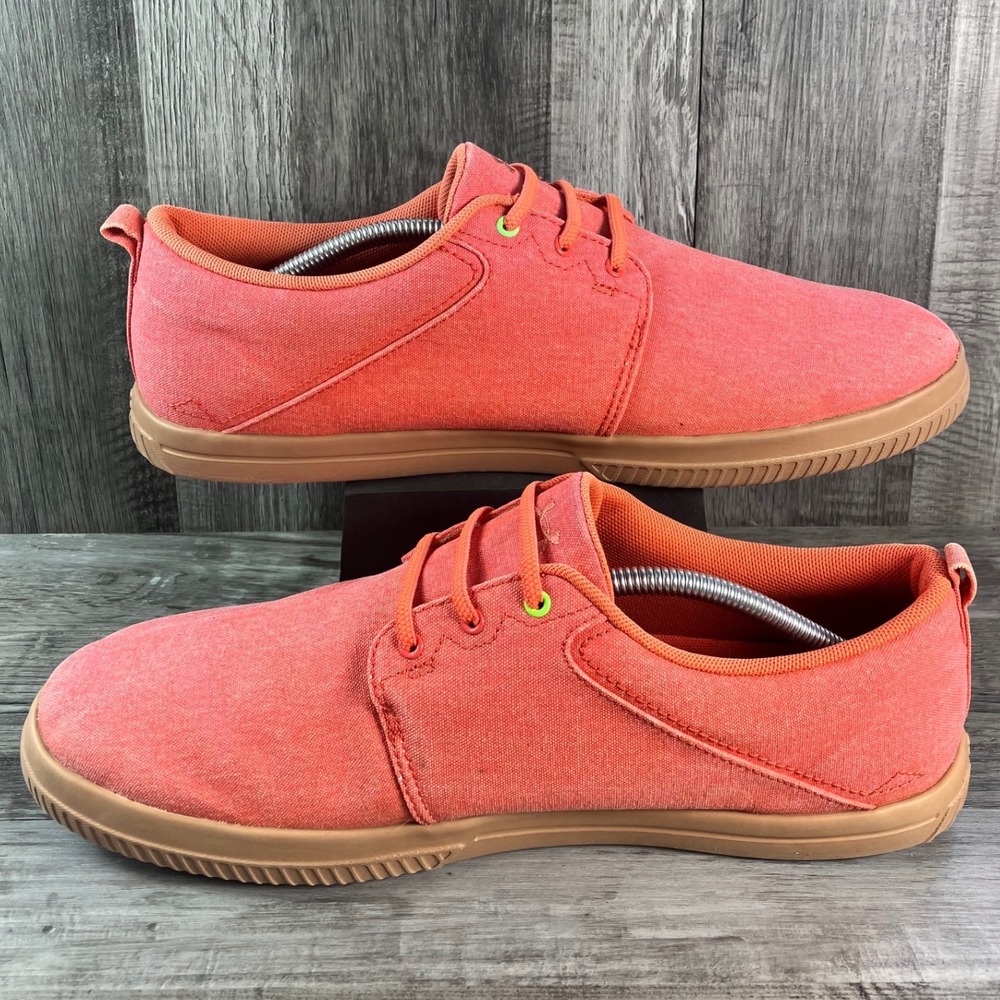 Under Armour Street Encounter IV Mens Orange Canvas Sneakers 3022914-600 Size 13